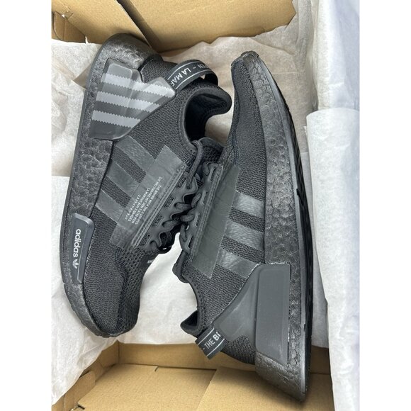 Adidas Originals NMD R1 V2 Casual Sneakers FZ6238. Core Black Unisex Size US 6.5 - Picture 4 of 9